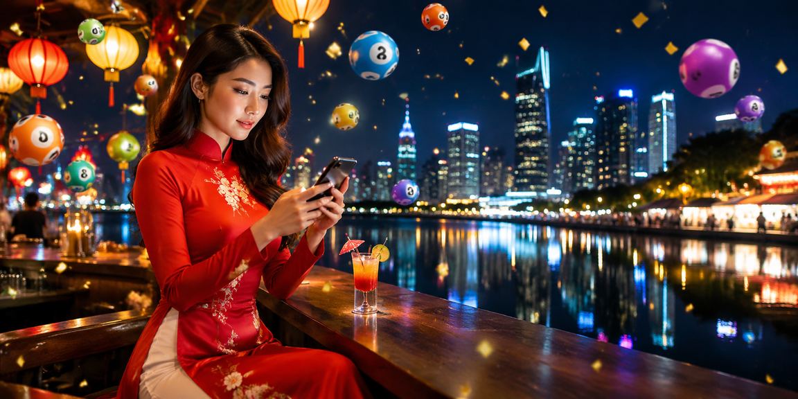 Không khí xổ số Lô Đề tại Hà Nội với trang phục áo dài truyền thống