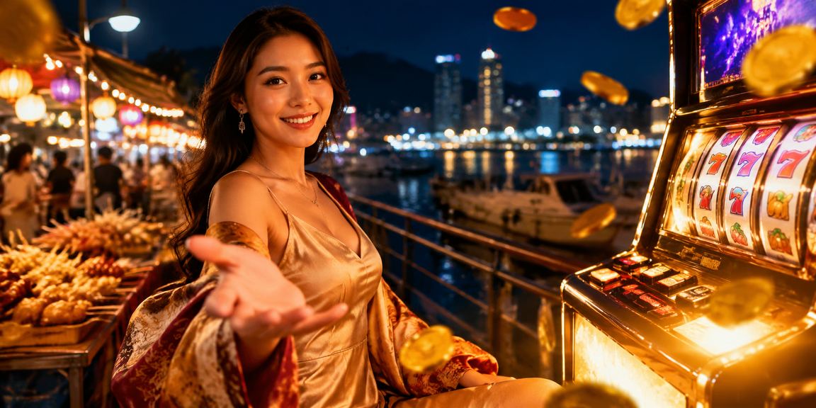 Chợ đêm Nha Trang với không khí giải trí và trò chơi trực tuyến sinh động